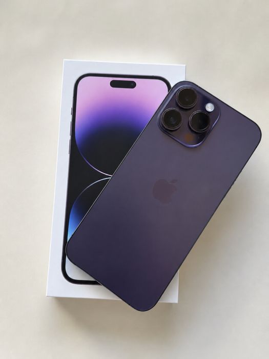 Iphone 14 pro max 256 gb deep purple (sim)