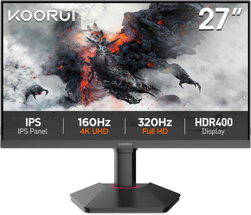 Монитор Koorui 27" IPS 160Hz+UHD/320Hz+FHD