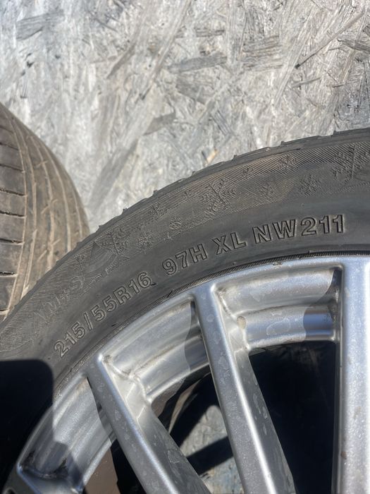 Jante 5x112 Mercedes C-class W205 215/55/R16 iarna E W213 Vito W447