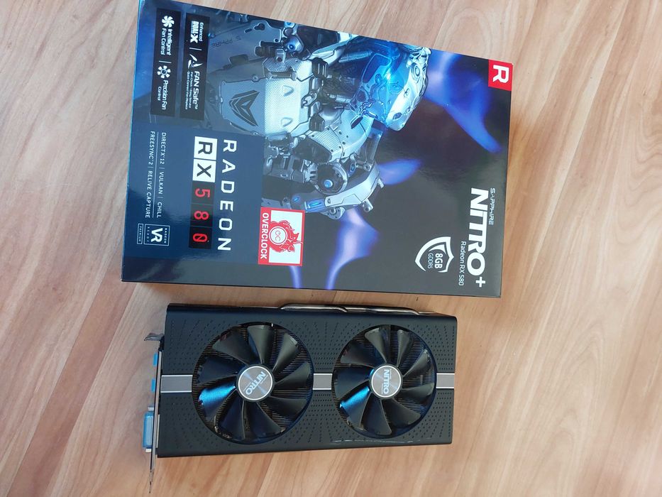 Видео карти Sapphire RADEON RX 580 NITRO+ 8GB