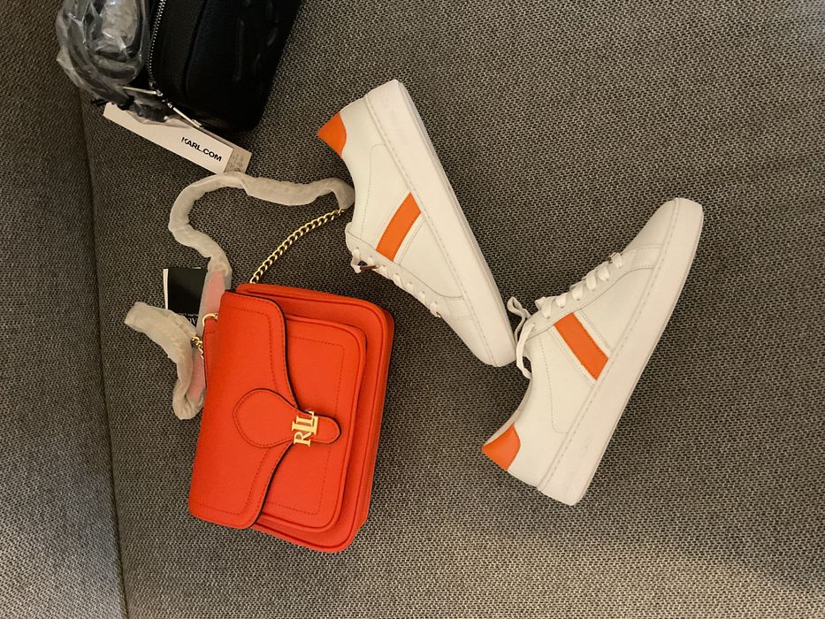 Ralph Lauren оригинална нова кожена чанта