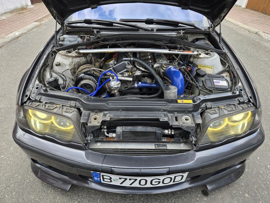 BMW E46 Turbo 600 CP 8HP Stare Perfecta  Unicat Ro Variante