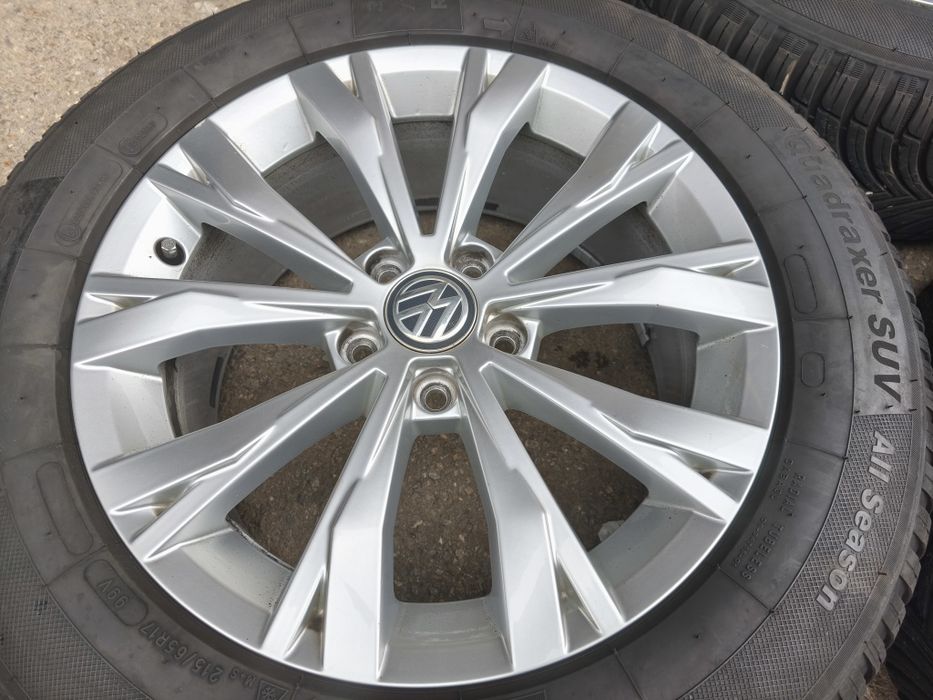 17" оригинални алуминиеви джанти за Vw Tiguan/Passat/T roc...