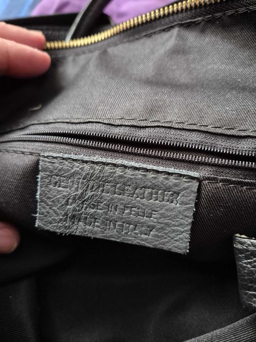 Geanta dama, piele naturala, produsa in Italia