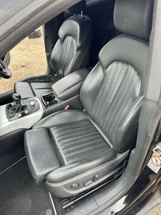 Кожен салон Sline Audi A7 слайн ауди а7 s-line седалки