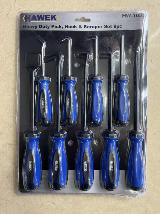 К-кт куки,шила и стъргало 9 части HAWEK