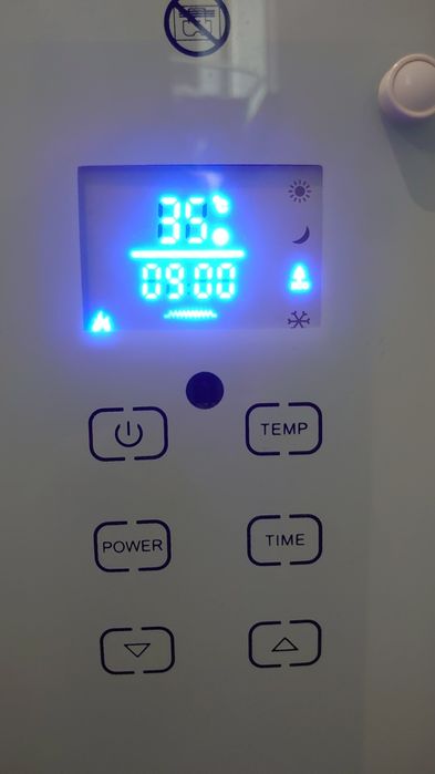 Конвекторен радиатор стъклен TESY CN205 EASLFR  2000W.