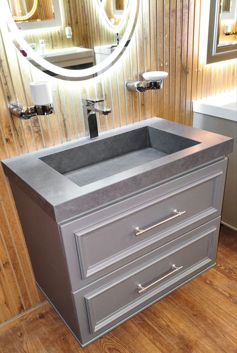 Мебель для ванной на заказ из влагостойкой PVC | премиум качества |