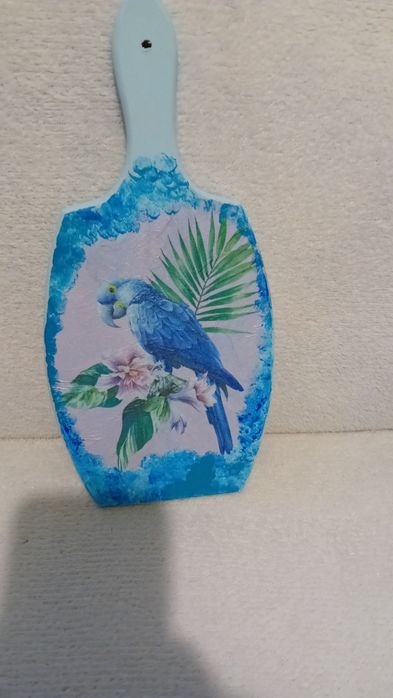 Декорирана дървена дъска винтидж стил