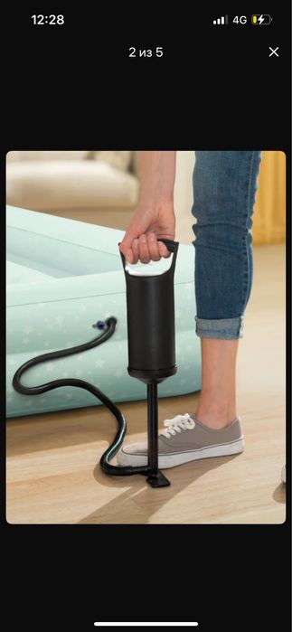 Ручной насос для надувных матрасов