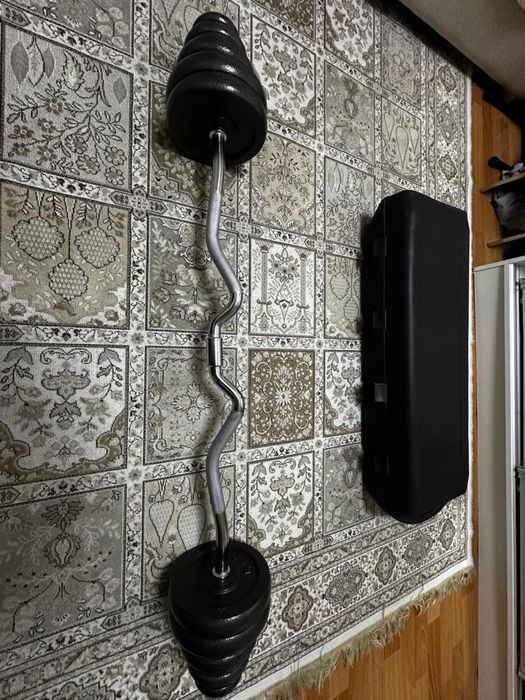 Продам гантели с блинами!