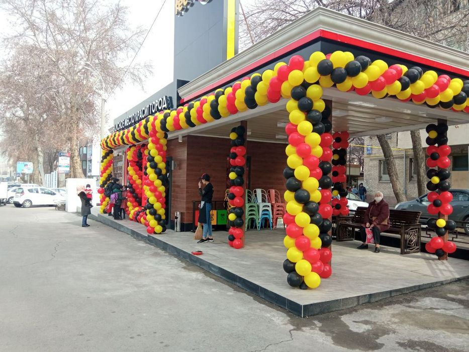 Ofarmleniya Afarmleniya shariki vozdushniy fotozona ochilish marosimla