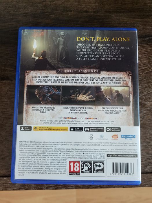 House of ashes. За PS5