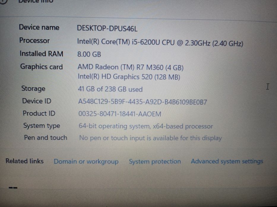 Laptop Lenovo 15.6 inch