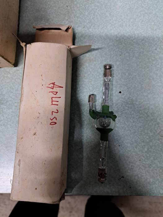 Лампа ртутная ДРШ 250, ДРТ 120, Триод ЭМ 7