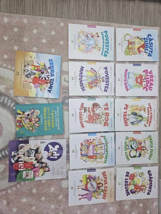 Set 12 carti + revista Gasca Zurli