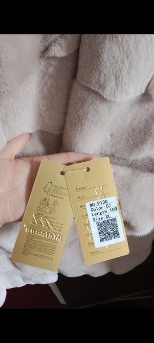 Норка шуба новая