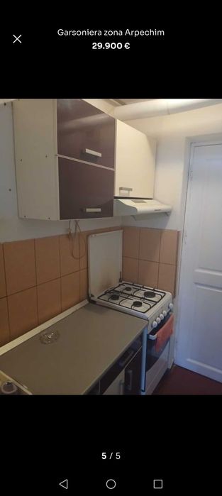 OCAZIE! Garsonieră cu GAZE – Arpechim – 20 mp – Mobilată