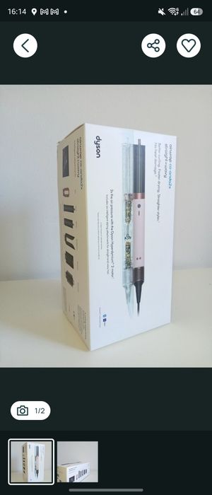 Dyson Airwrap Co-anda2x Original Germania – Nou, Sigilat, Niciodată Folosit