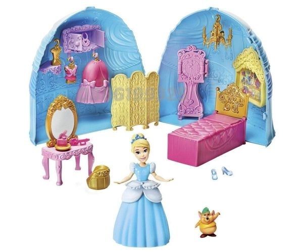 Голям комплект Къща за кукли,  Принцеса с магическа рокля