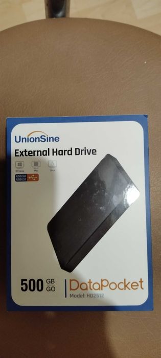 500 GB SSD Unionsine преносим