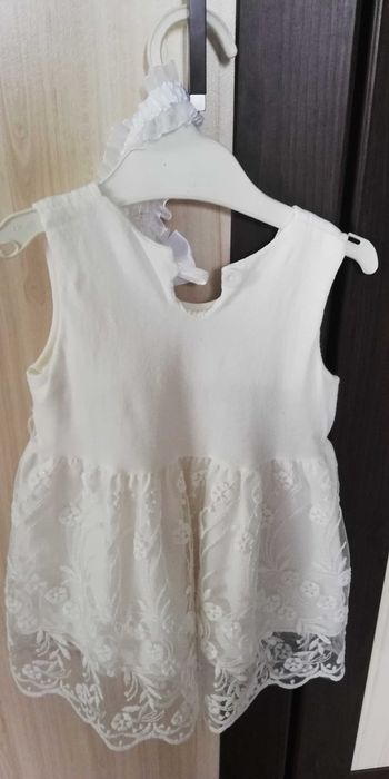 Рокли размер 74 бяла