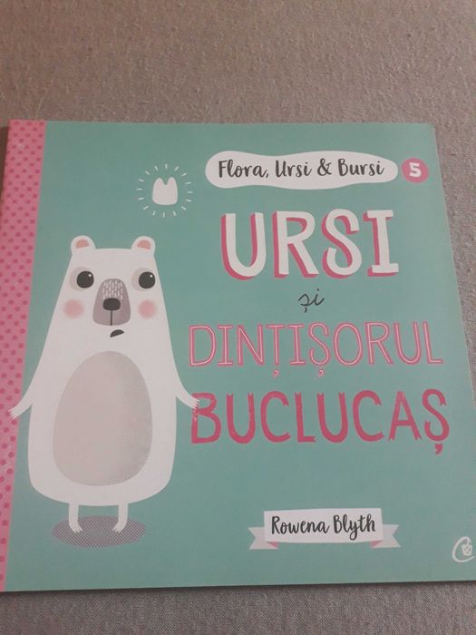 Serie cărți pentru copii Flora, Ursi & Bursi (2-7 ani)