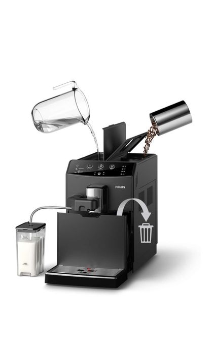 Espressor automat Philips HD 8829 | sistem automat Easy Cappuccino