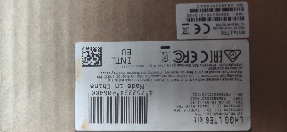 4G роутер MikroTik LHGG LTE6 KiT