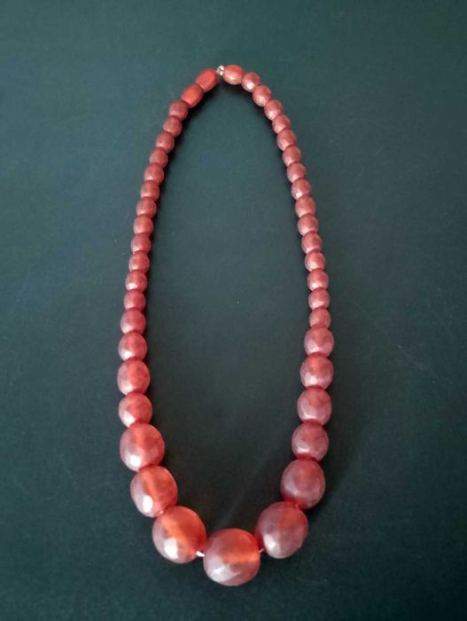 Бусы женские янтарь