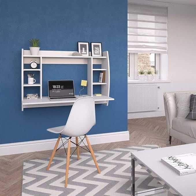 Бюро за стена Vicco Max 110 см за PC компютър