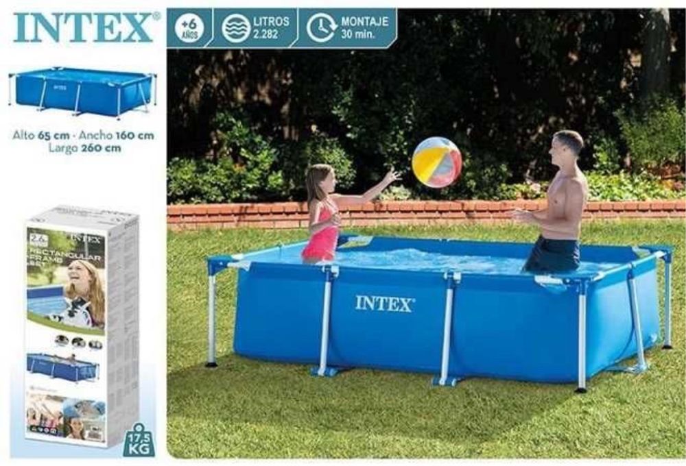 Каркасный бассейн INTEX 220x150x60 sm