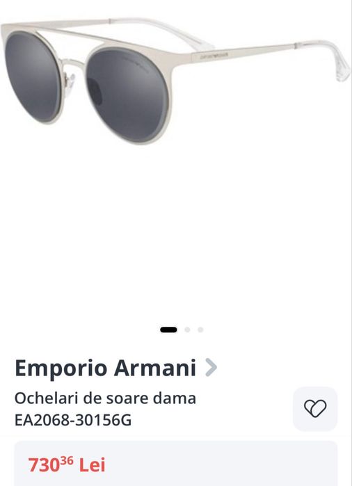 Ochelari dama Emporio Armani