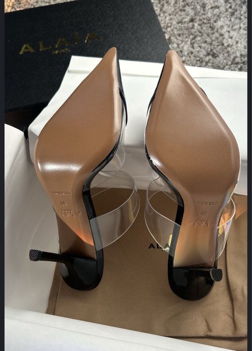 Pantofi Alaia coeur piele naturala pe stoc si pe comanda