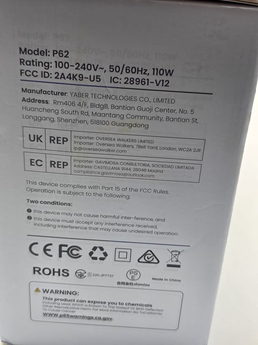 Videoproiector Wimius P62 WiFi 6 si Bluetooth 5.2, 500 ANSI 4K, nativ