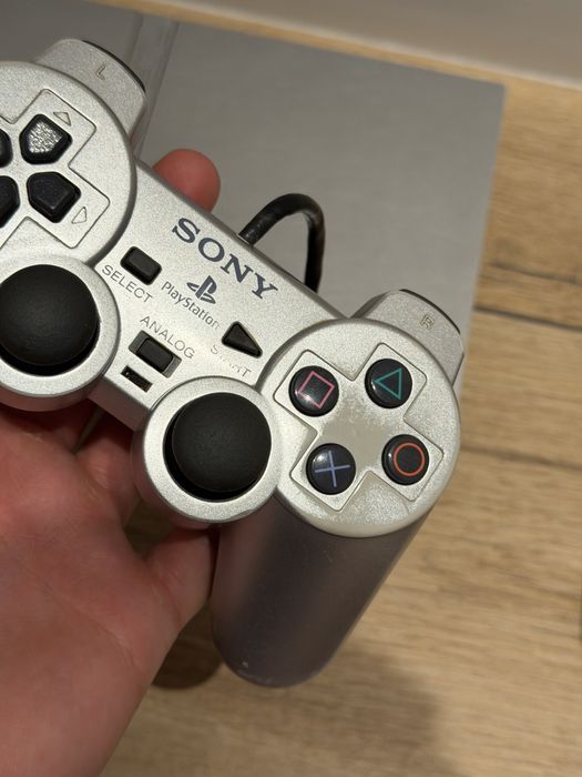 Sony Playstation 2 Slim PS2 Slim Silver SCPH-79003
