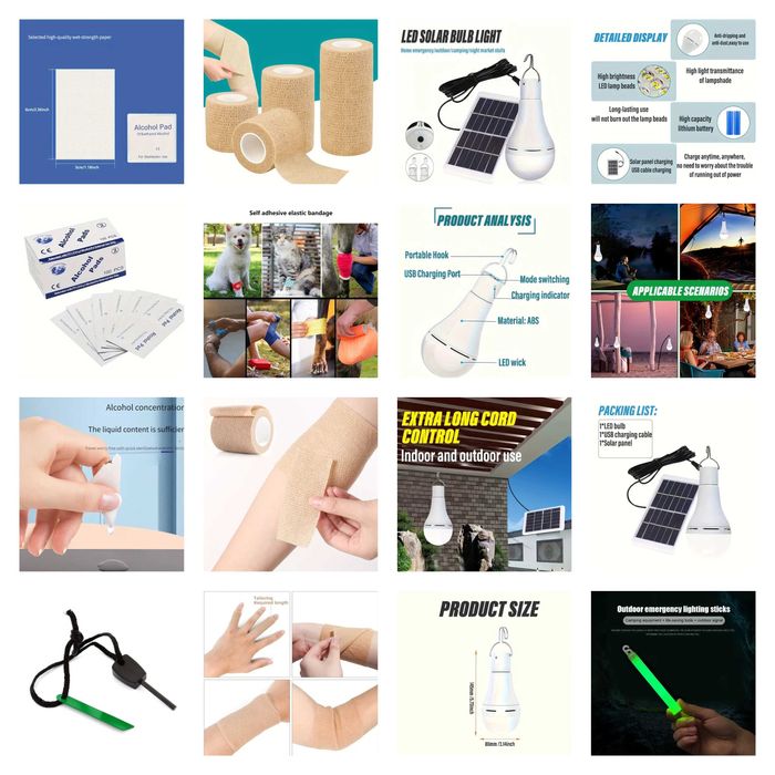 Set pentru situatii de ugenta/kit supravietuire