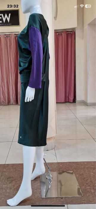 Платье шелковое женское