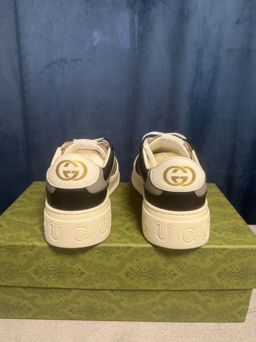 Gucci leather low trainers