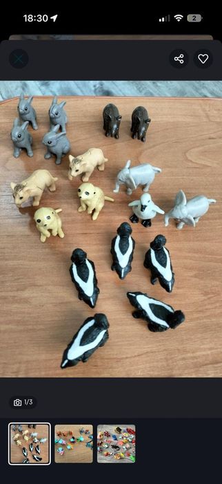 Продам новые игрушки из киндера.