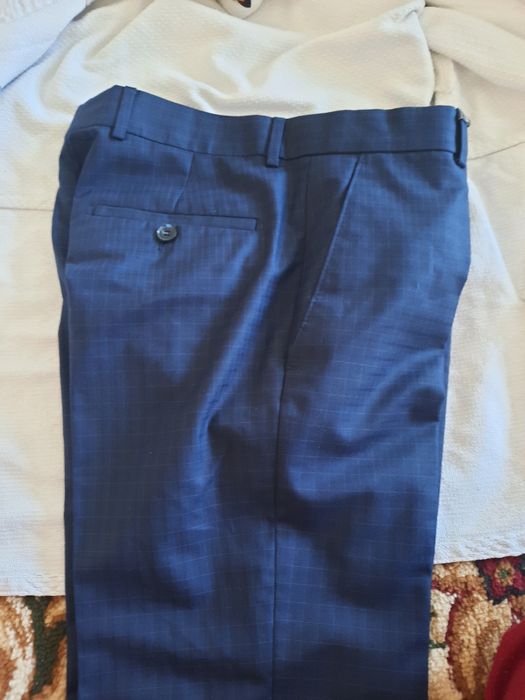 Мужской Брюки синий