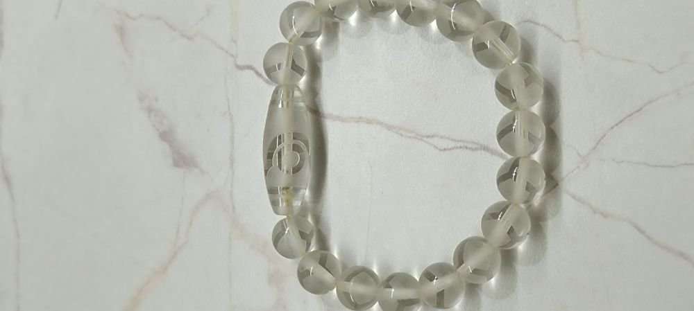 Бусина Дзи 2 глазка