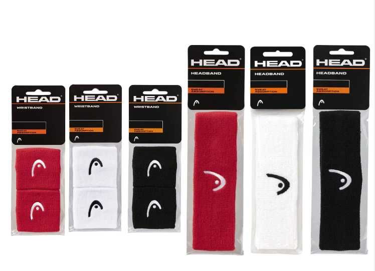 Накитници и ленти за глава за тенис HEAD различни цветове