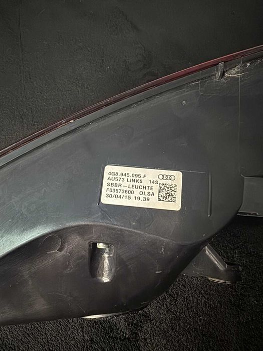 Комплект оригинални LED стопове за Audi A7/S7/RS7 facelift (US версия)