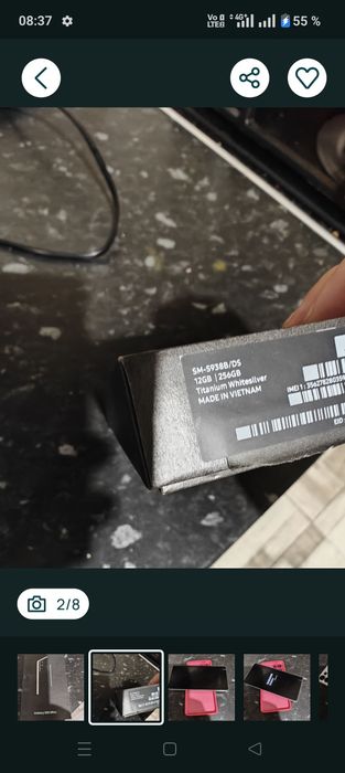 Samsung s25 ultra 256 GB că nou fara nici un semn.