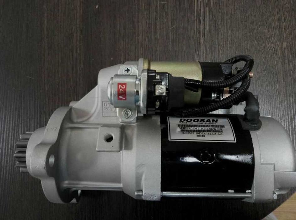 Стартер на Doosan JSB Volvo