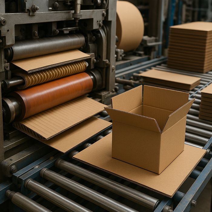 Xar xil turdagi gofra karobka. Ishlab chiqaramiz