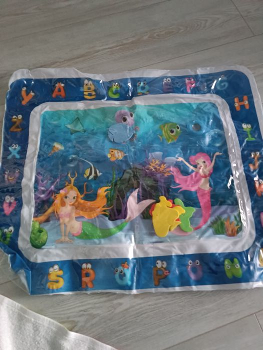 Бебешки шезлонг MoNi + водна постелка за игра