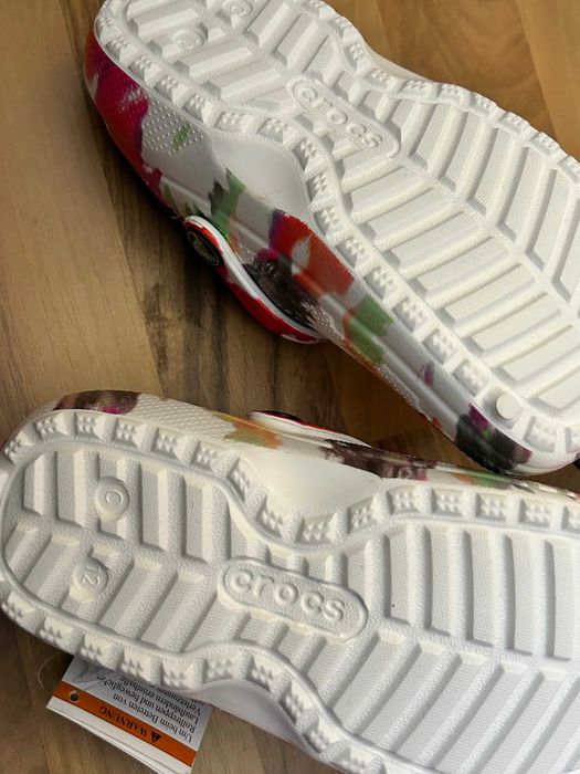 Crocs Classic pentru copii Tie-Dye Lined, multicolor, marimea 29-30