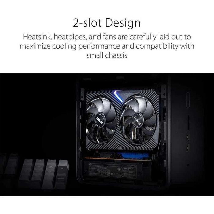 Placa Video Gaming Asus RTX 3060 Dual Oc 8GB GDDR6 128-bit SIGILATA